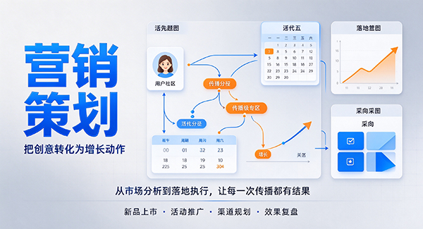 海棠区营销策划